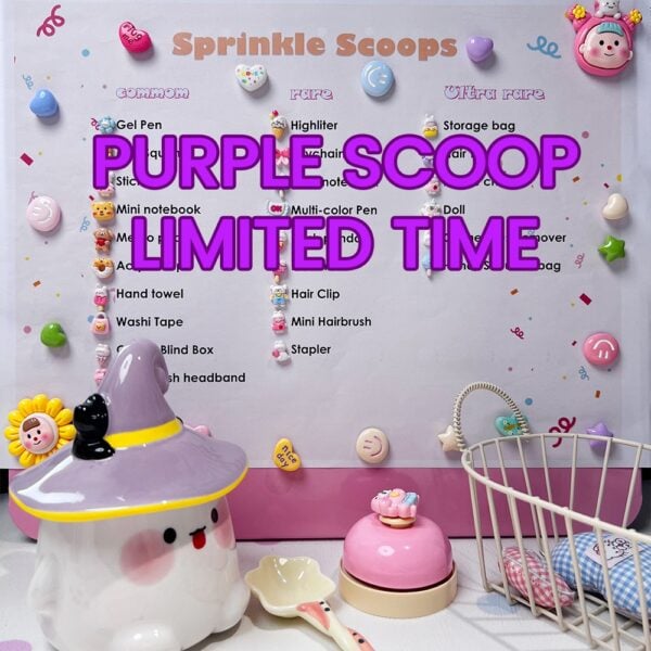 Purple Mystery Scoop – The Ultimate Gift of Fun & Surprises!
